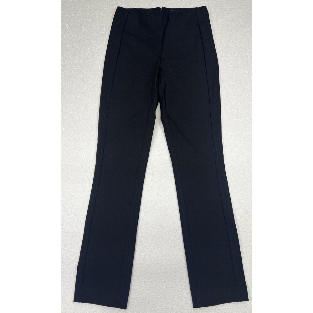 Rag & Bone Stretch Slim Trousers Womens US 2 Black Cotton Blend USA